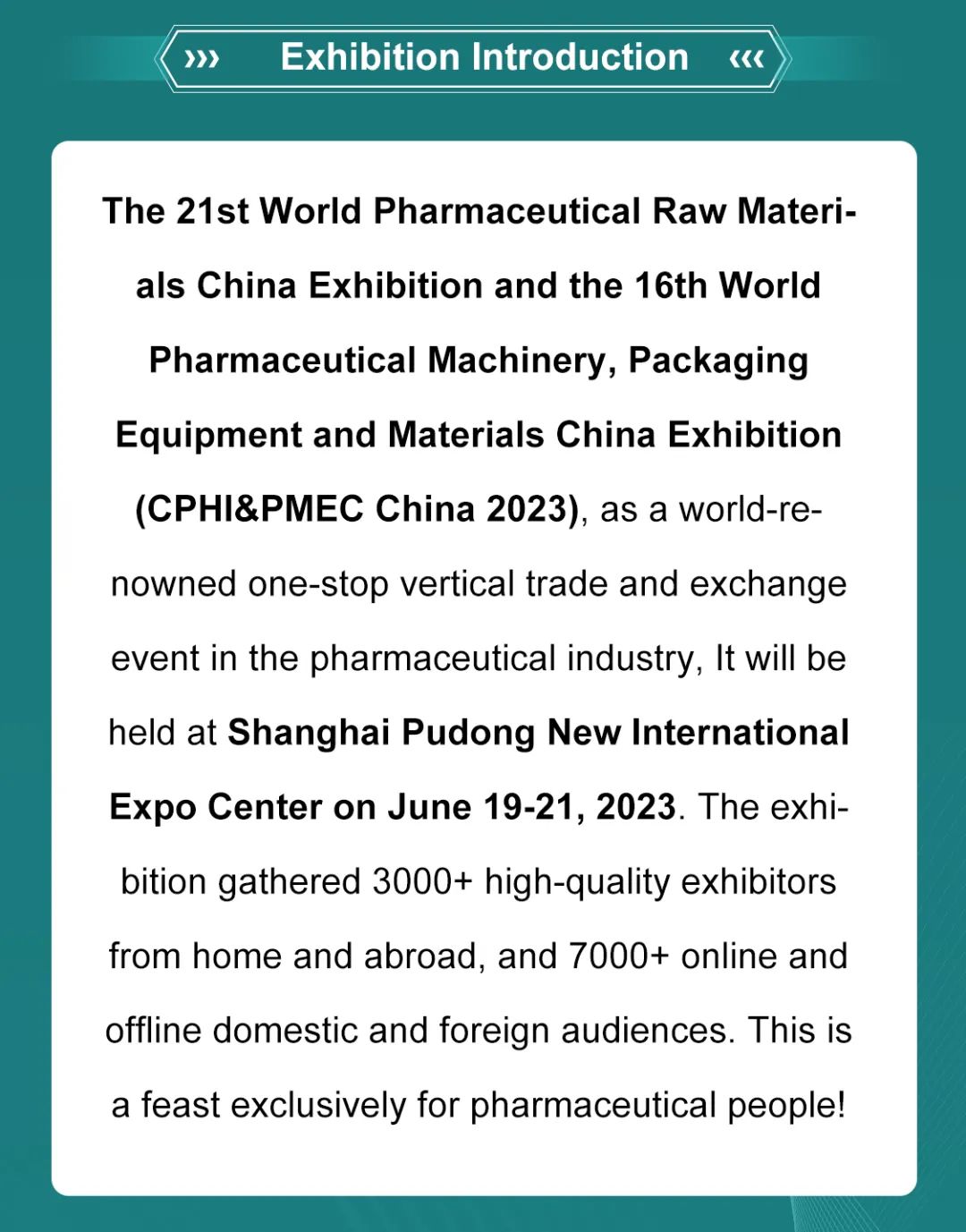 Jhenten Machinery  invites you to CPHI & PMEC China 2023！(圖3)